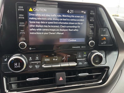 2021 Toyota Highlander Hybrid Hybrid XLE