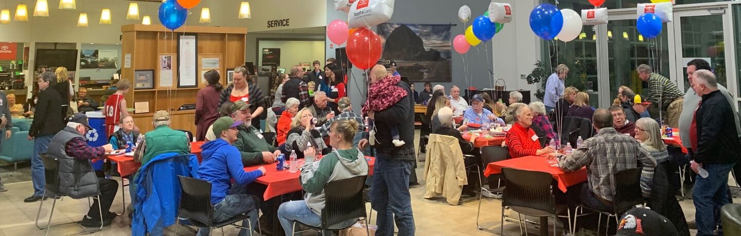 Lum's Toyota dealership event