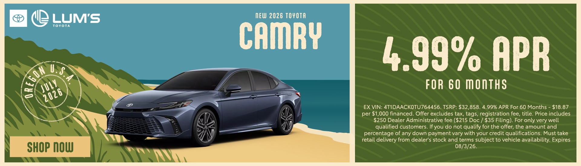 New 2026 Toyota Camry