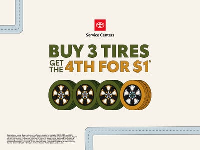Buy 3 Tires get 4th for $1